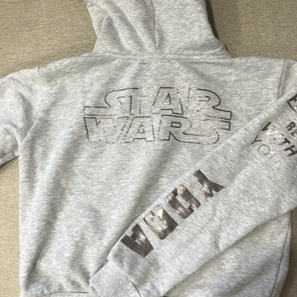 Star Wars Cropped Sweatshirt Juniors Sm NWOT - Picture 5 of 6